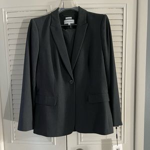 Calvin Klein-Size 12 Women’s Pantsuit Grey